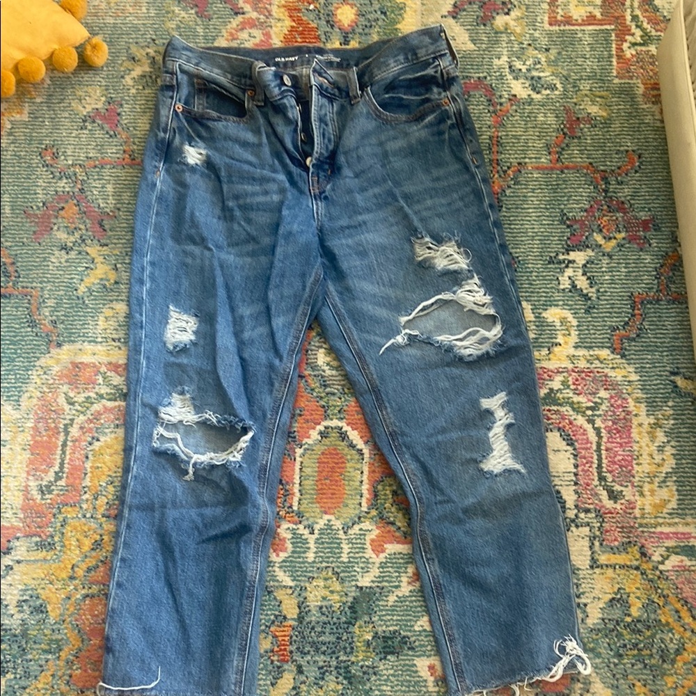 Abercrombie mom jean